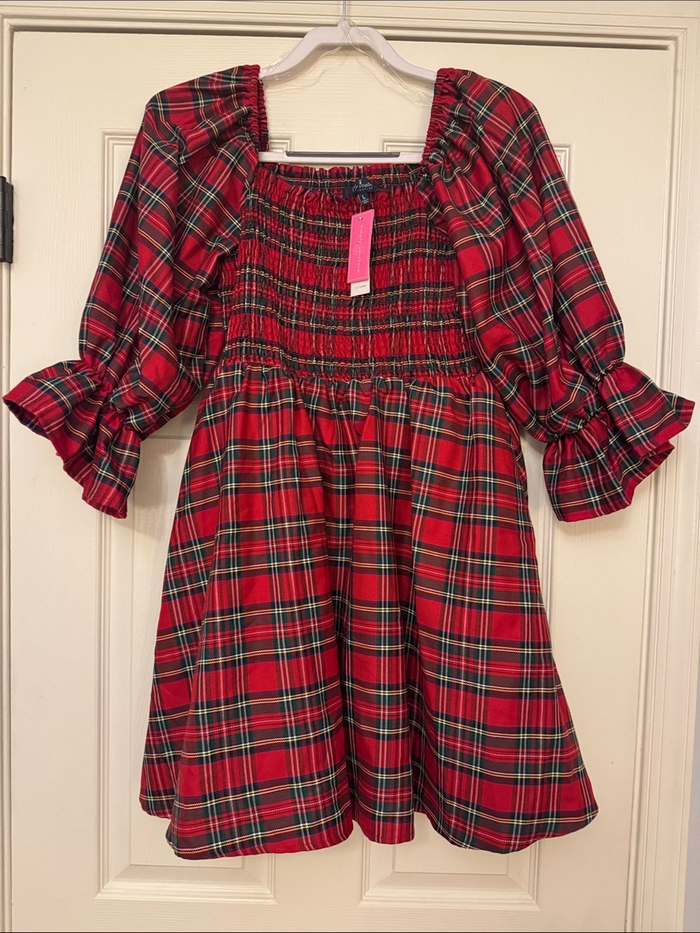 NWT Simply Southern Flared Dress/Tunic Size Large in Plaid